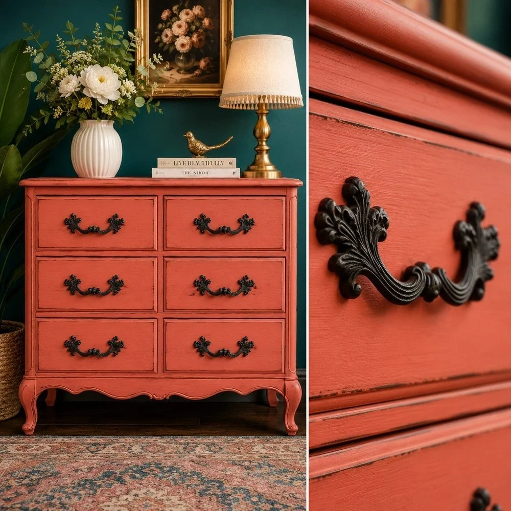 Wrought Iron Cabinet Handles 6.75